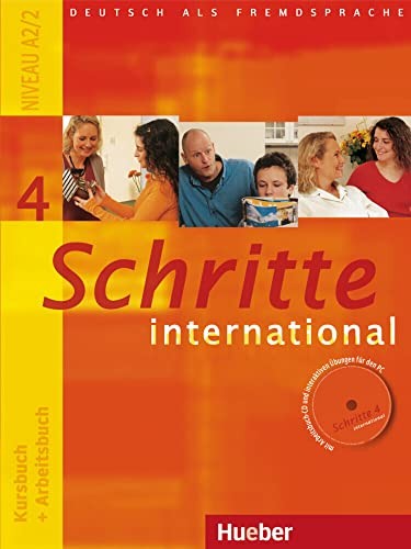 Schritte International: Kursbuch und Arbeitsbuch 4 mit C... by Unknown Paperback