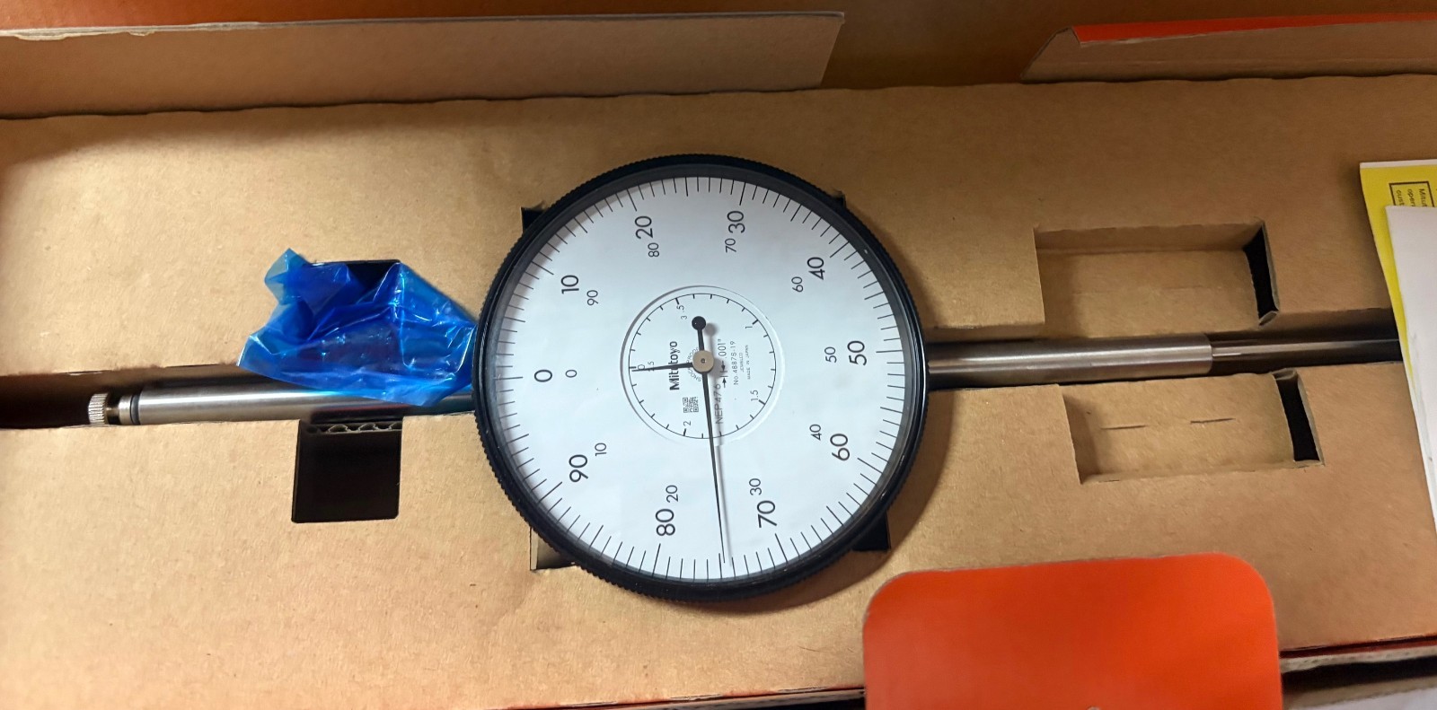 Mitutoyo 3” travel dial caliper 4887S-19