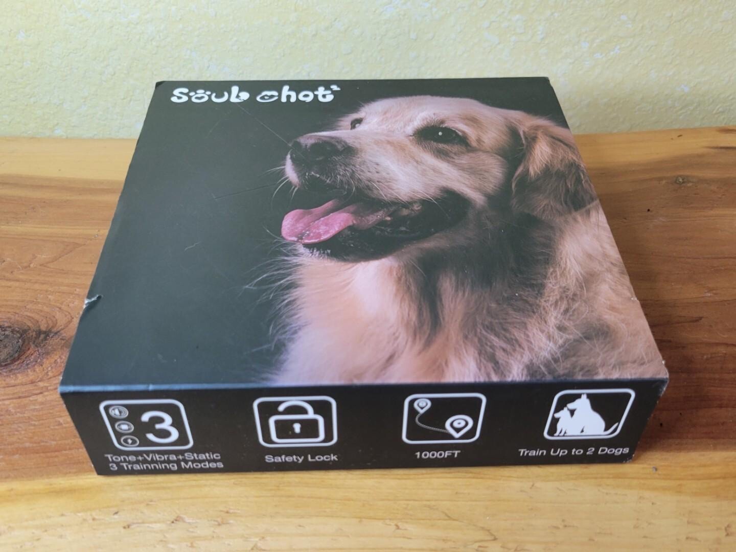 Soul Chat 2 Dog Training Collar ( NEW /Open Box) QT66  Fits Dogs over 20Lbs
