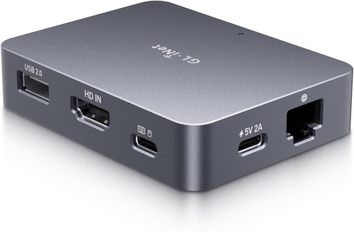 Comet (GL-RM1) Remote KVM over Internet, 4K@30Hz Tailscale Support,Remote Keyboa