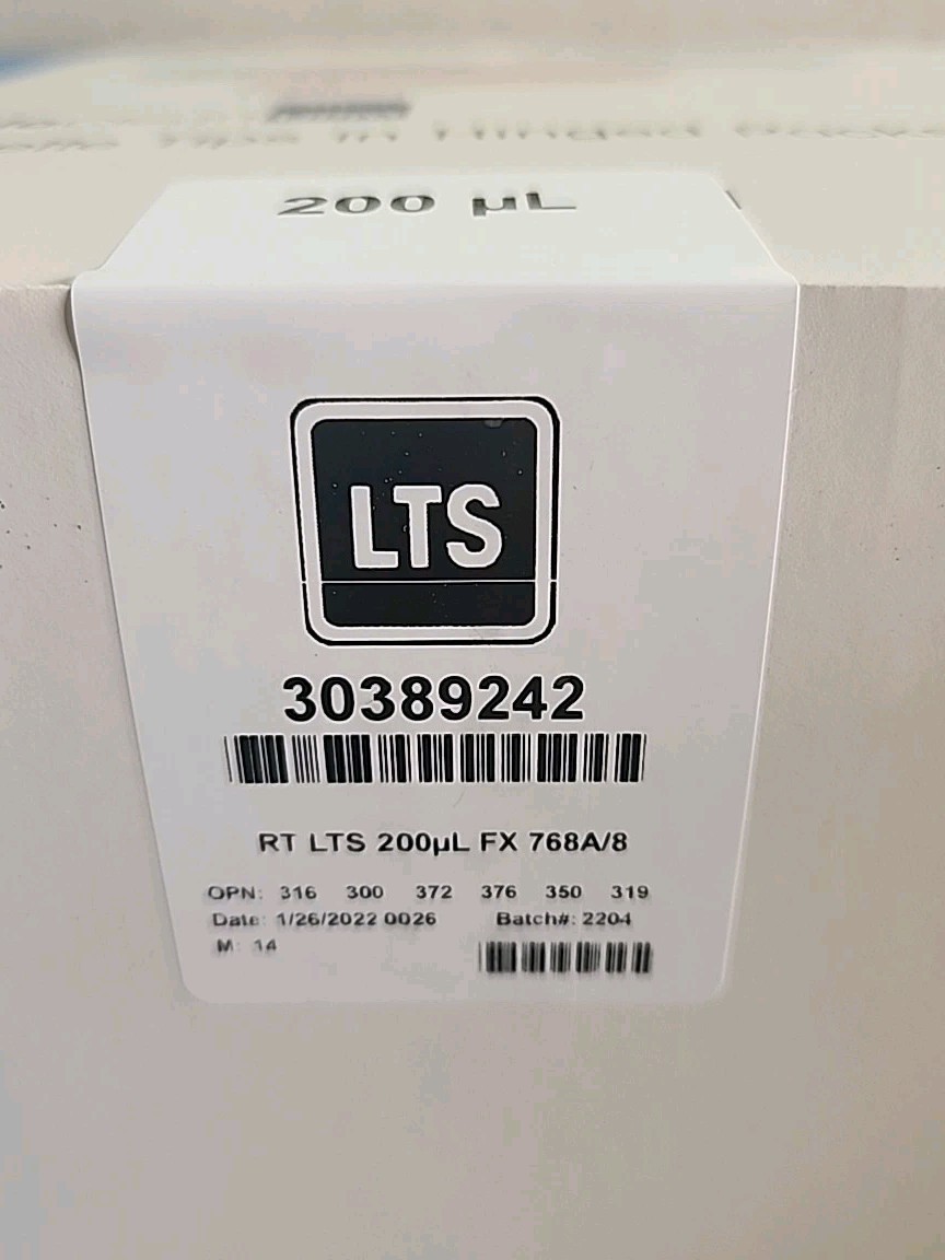 *NEW* BOX OF 8 Mettler-Toledo 30389242 RAININ 200ul RT LTS