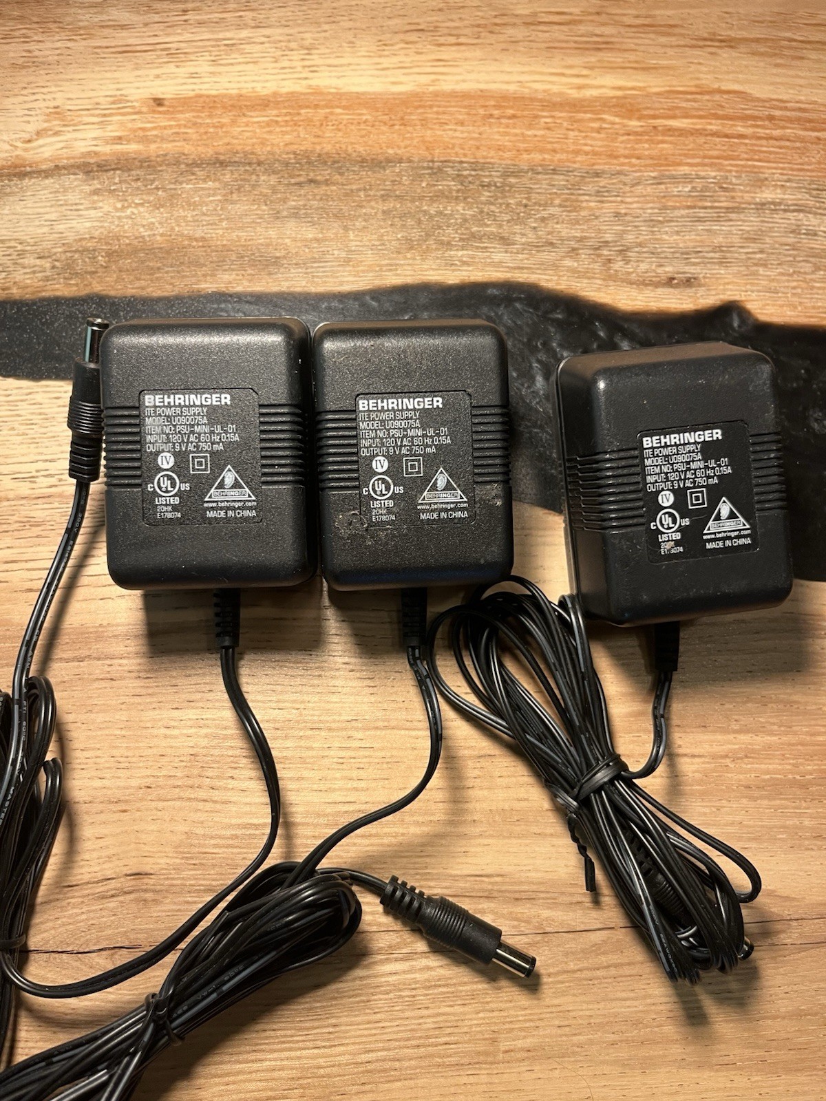 Behringer Mini FBQ800 / Mini AMP800 / Mini COM800 Lot Of 3