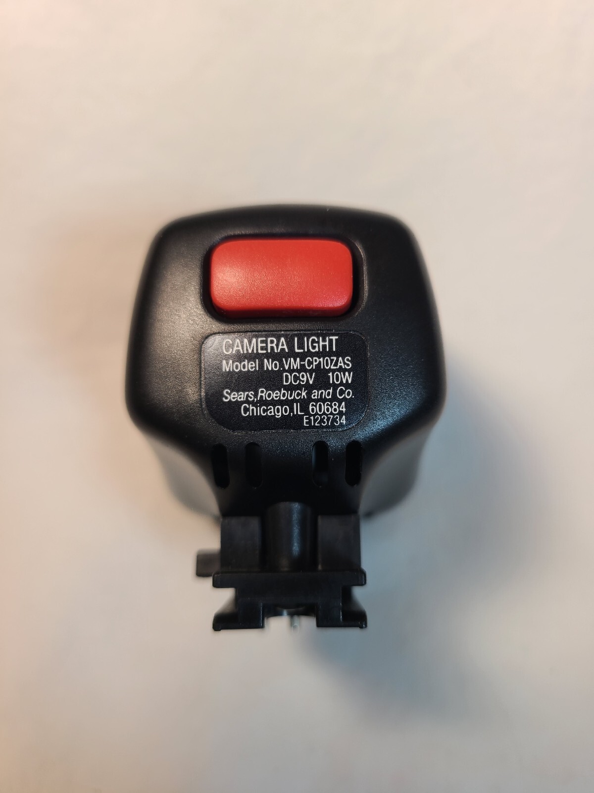 Genuine SEARS Camcorder VM-CP10ZAS Camera Light E123734