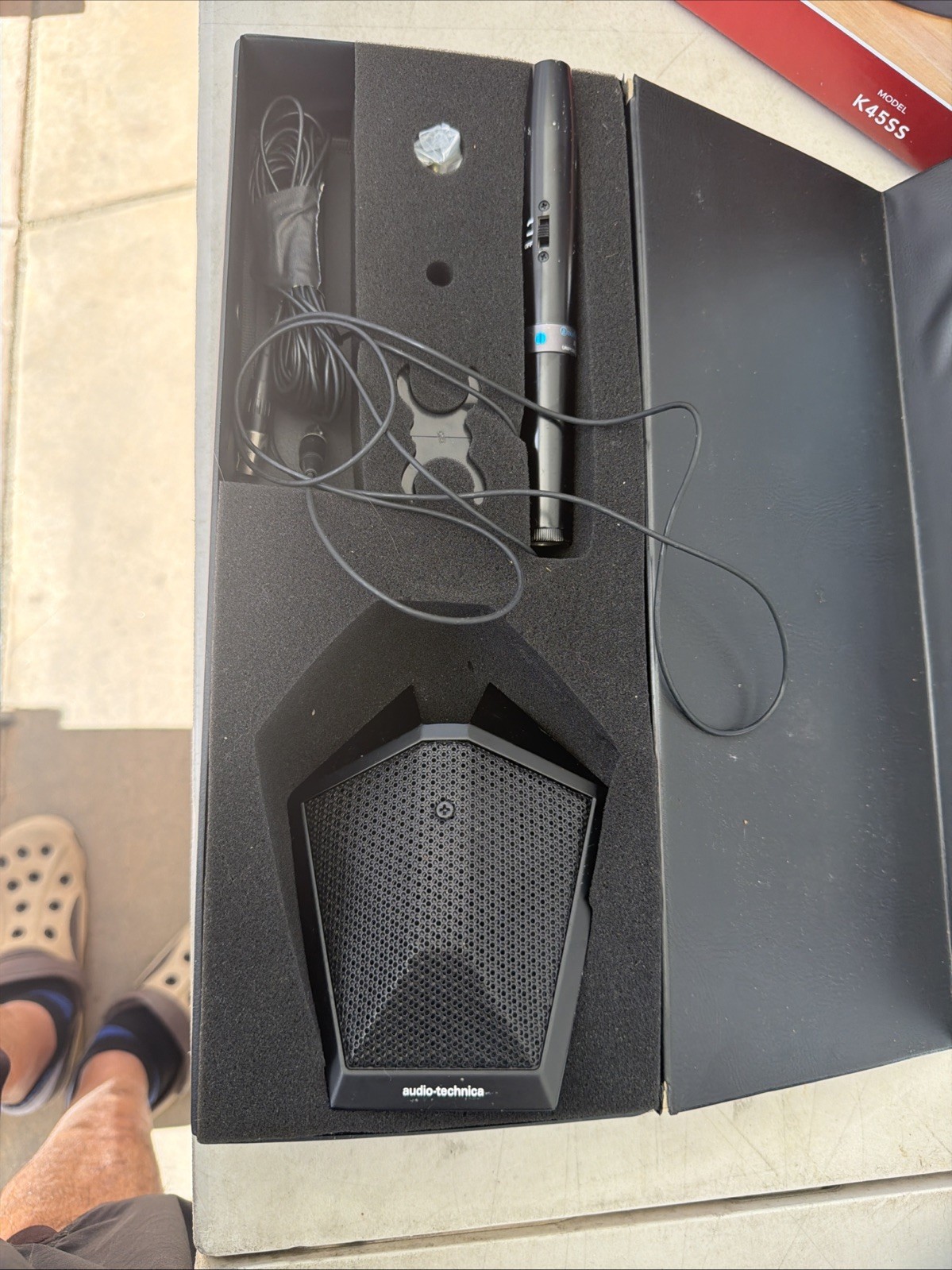 Audio-Technica AT-871 Unidirectional Condenser Boundary Mic UNTESTED