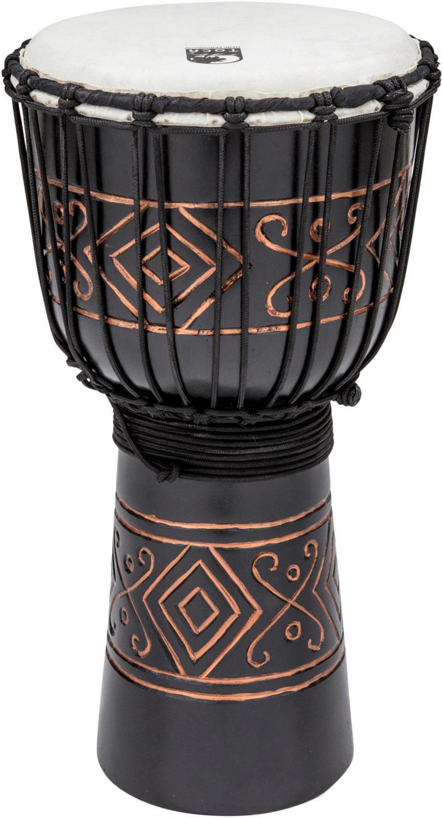 Toca Street Series Black Onyx Djembe Medium