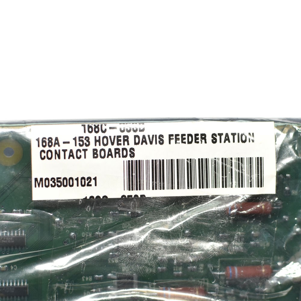 NEW Hover Davis 168C-053E Feeder Station Contact Controller