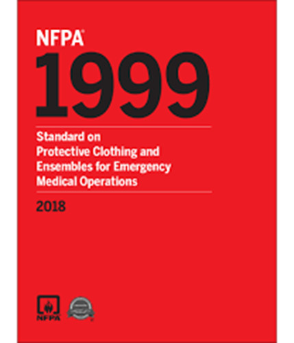 NFPA 1999 Standard on Protective Clothing and Ensembles 2018 PAPERBACK USA ST