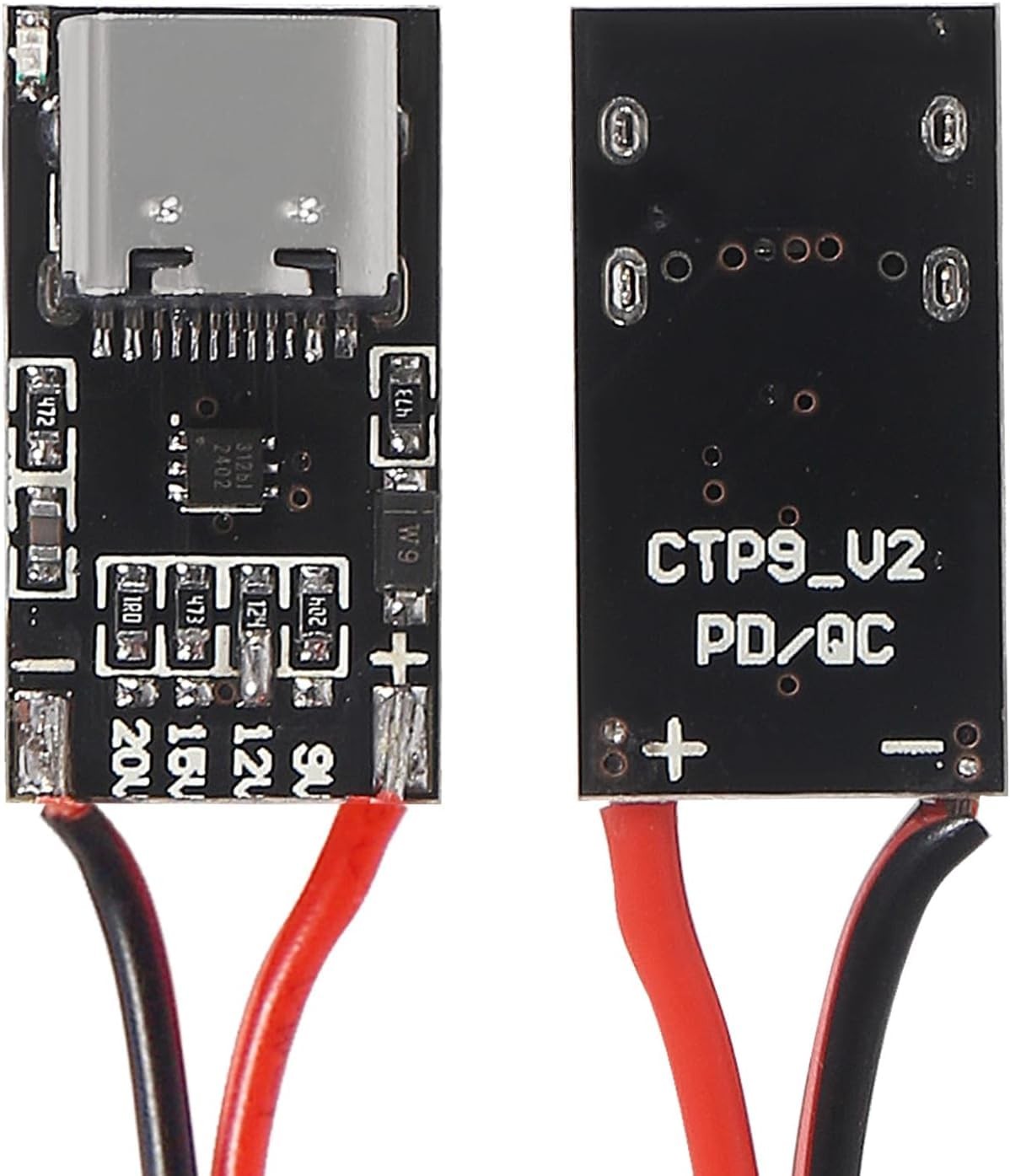 8PCS USB-C PD3.0 Trigger Charging Module PD/QC Decoy Board with Cable