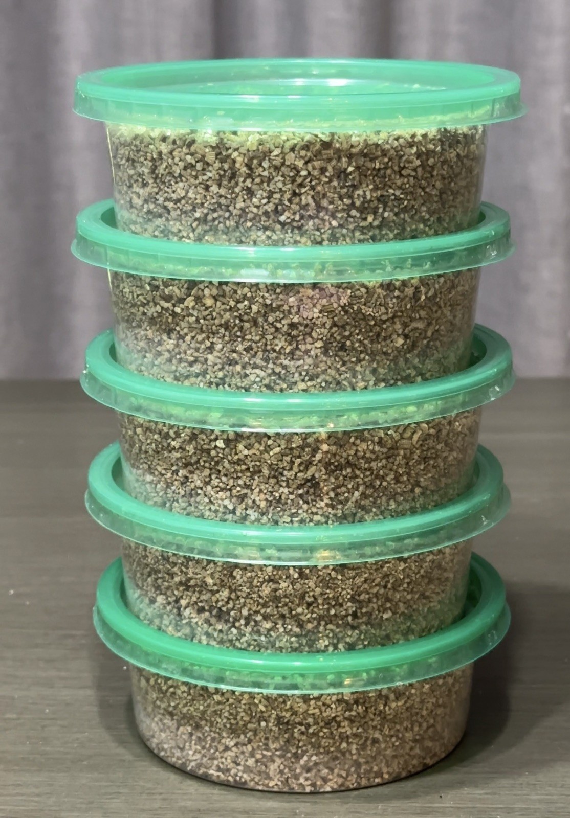 5 Mushroom Grow Kit Jars Pre-Sterilized BRF PF Tek 1/2 pint EASY TO USE