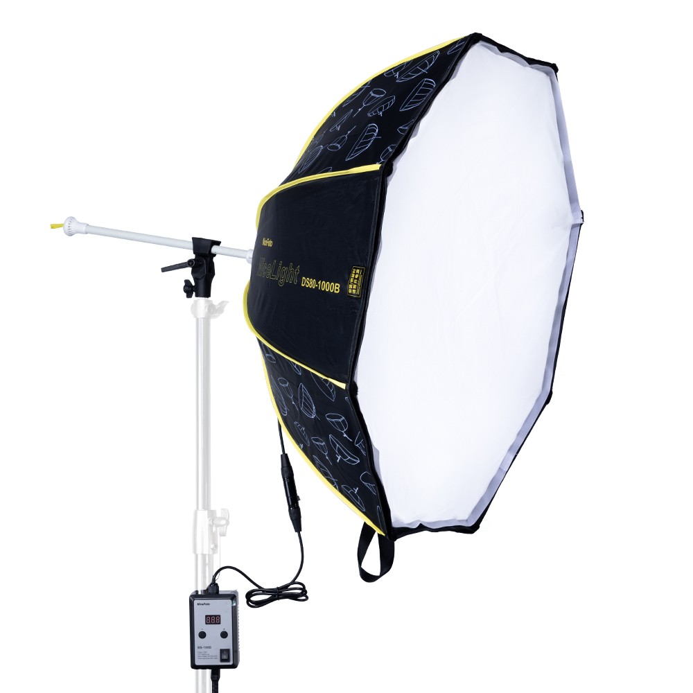 NICEFOTO DS80-1000B lightweight Umbrella Light Monochrome temperature Light