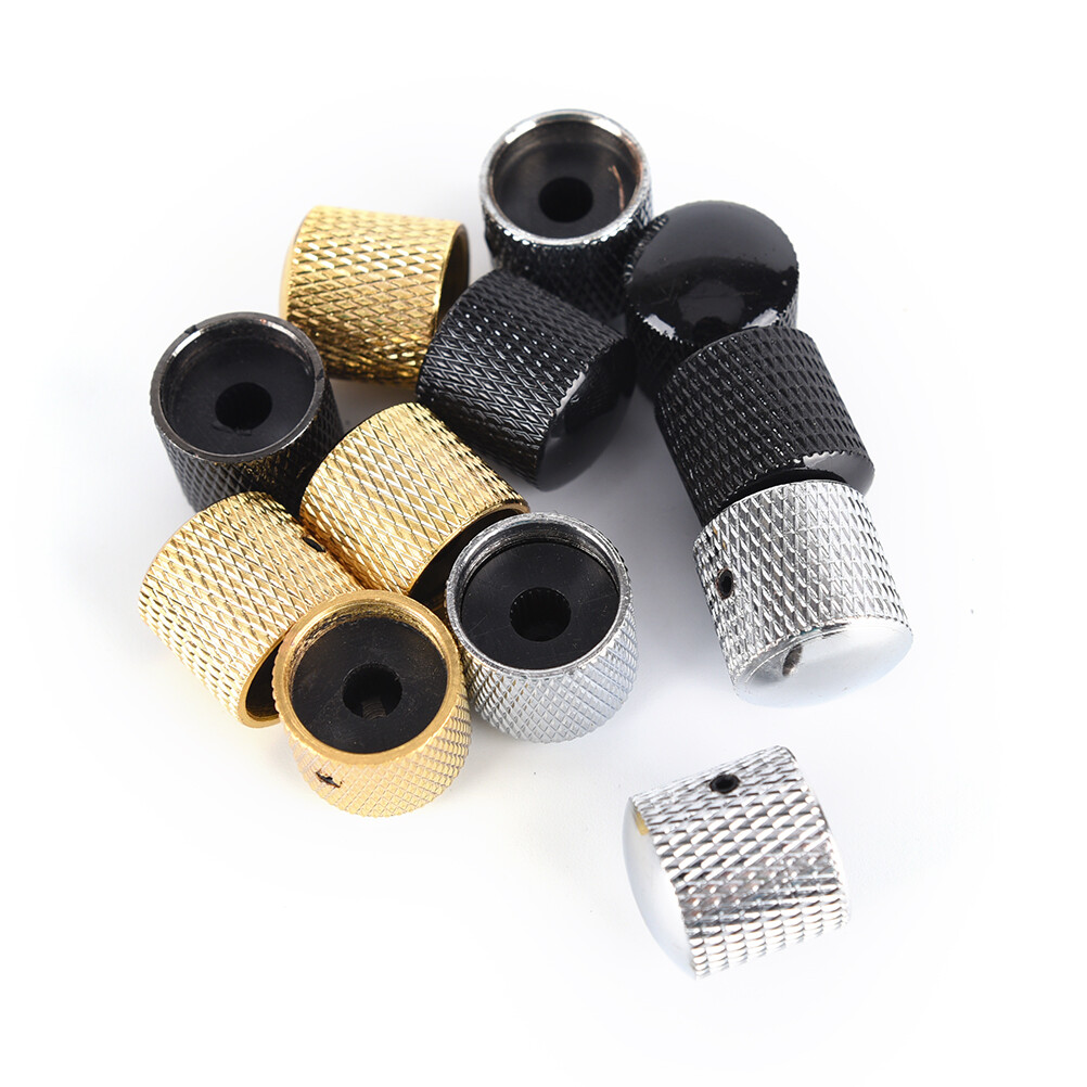 4/8/12PCS Dome Knob Volume Tone Control Knobs with Inner Hexagon Spanner Guitar