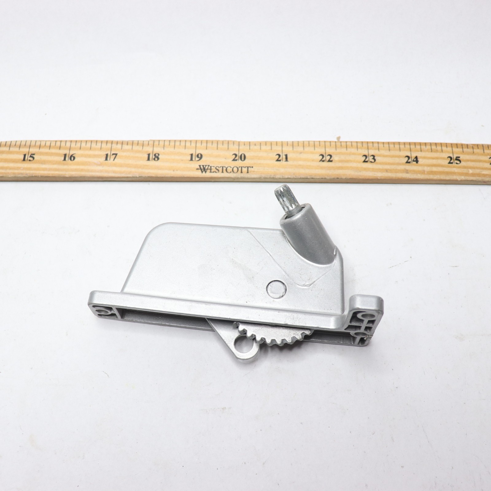 Barton Kramer Right Hand Window Operator Silver 5-1/4" 246 - Missing Handle