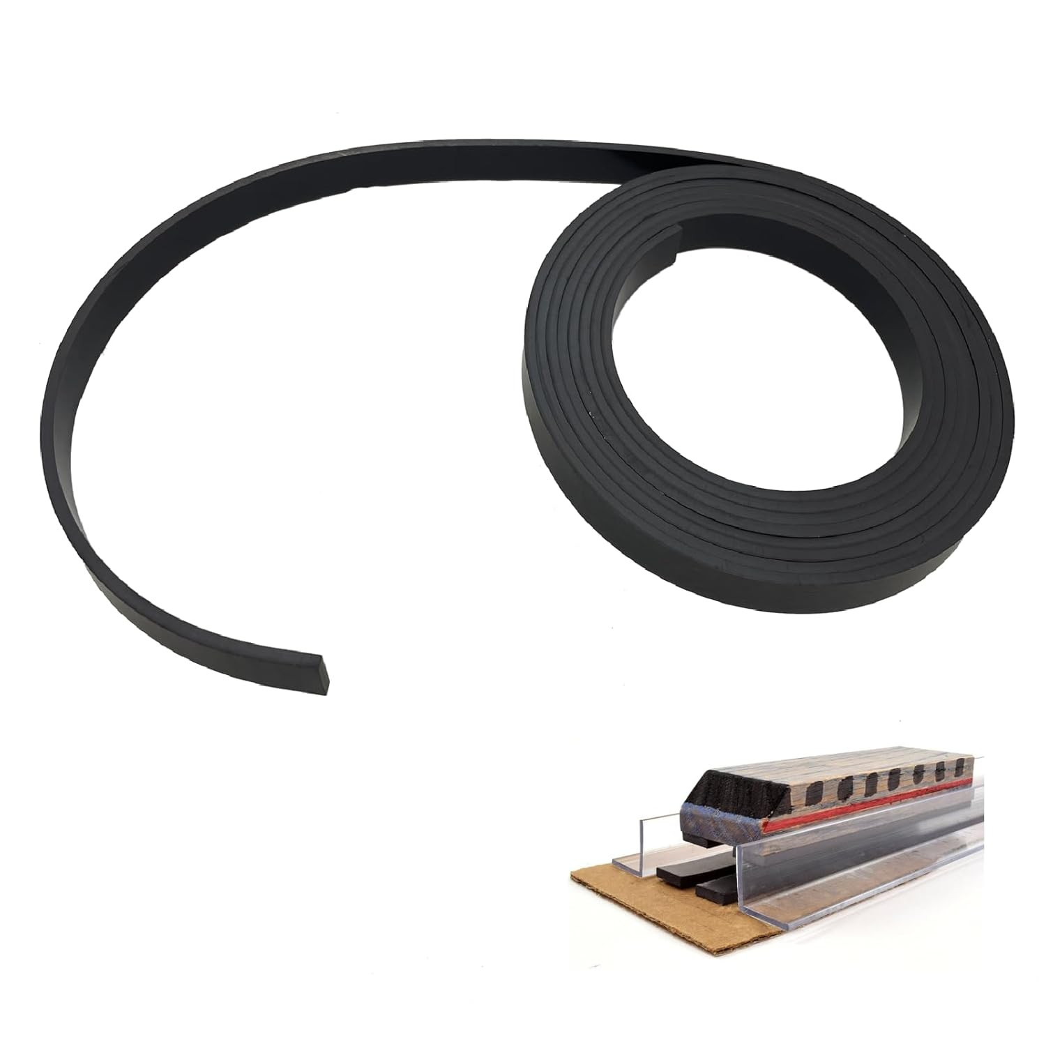 Monopolar Magnetic Tape 1/2" for Maglev Train Science Project Replacement,Thickn
