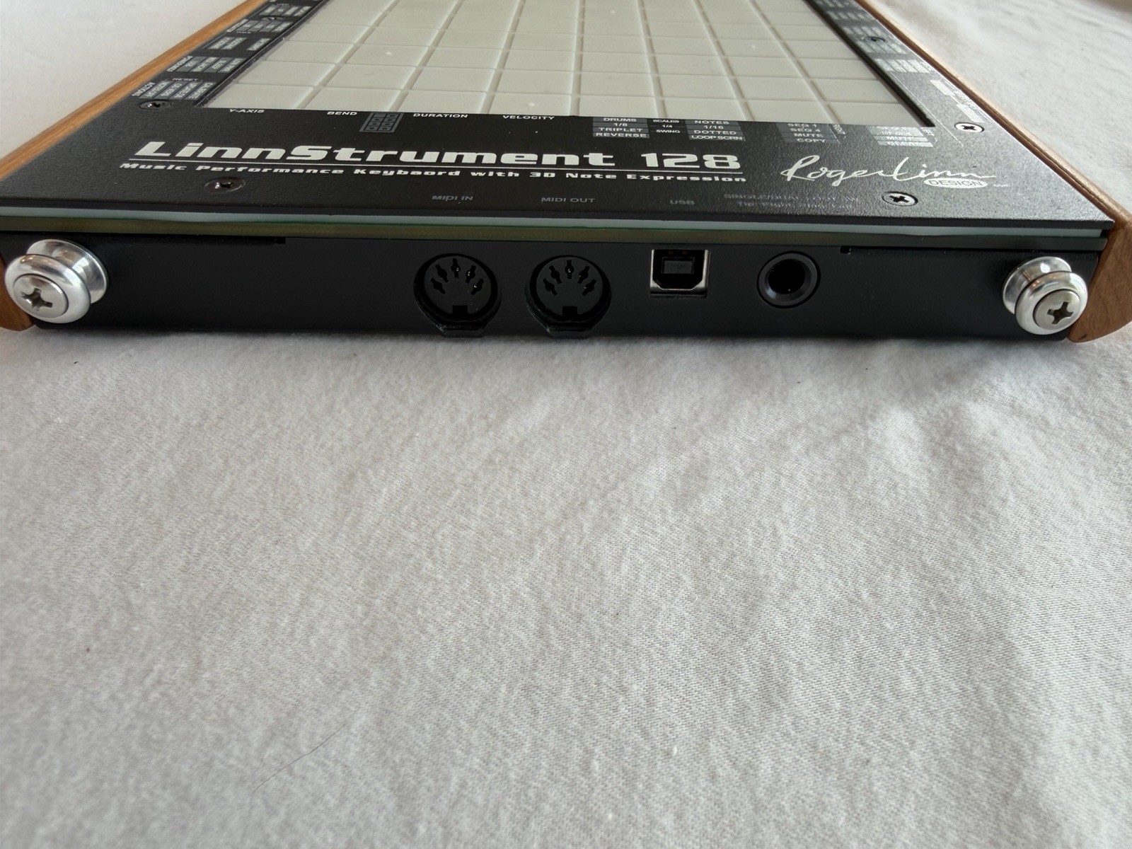 Roger Linn LinnStrument 128 MPE MIDI Controller w/ Case USB Cable Signed