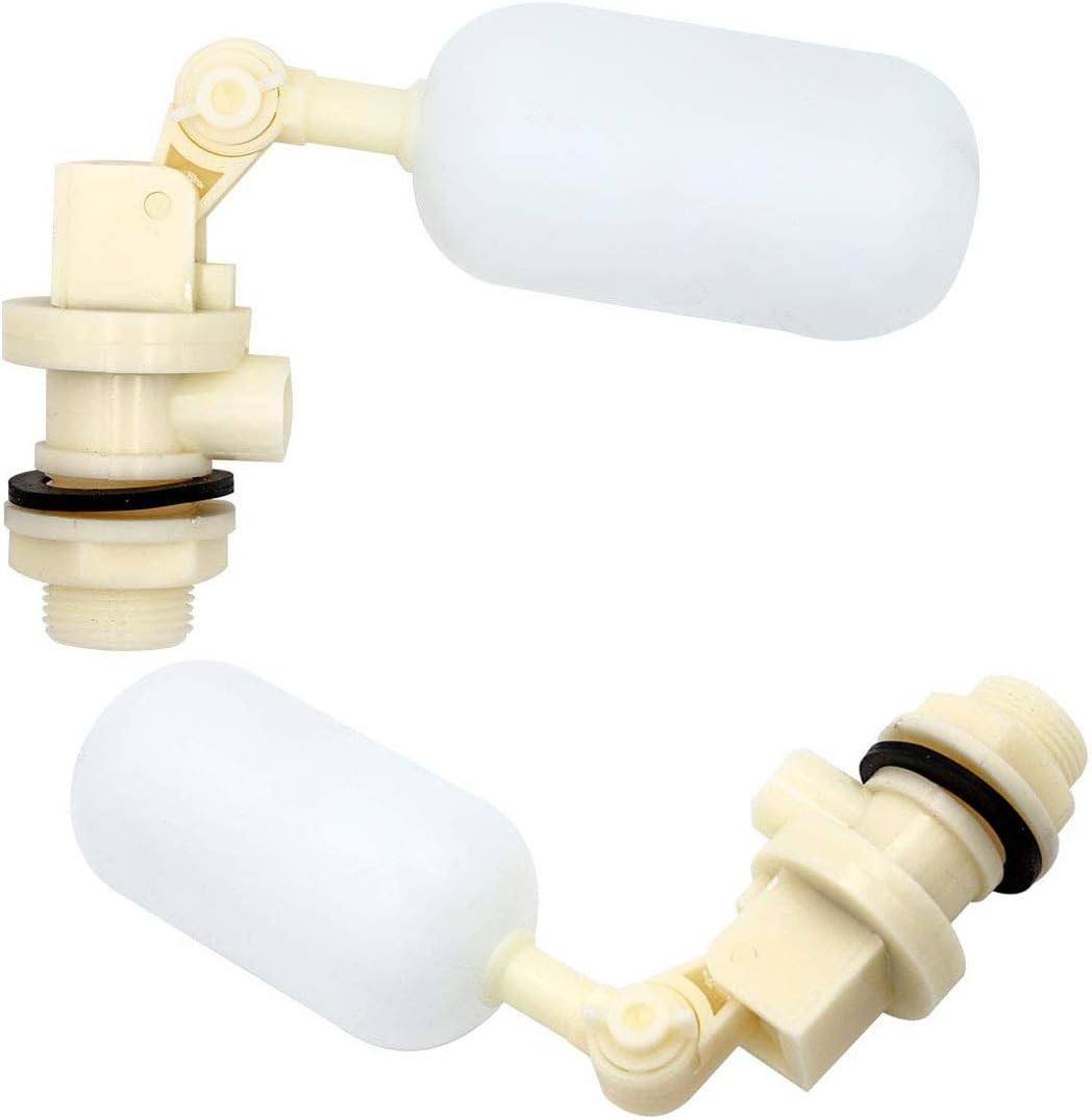3 Pack Float Valve with Adjustable Arm Stable Water Float Valve Shut Off 1/2" Fl