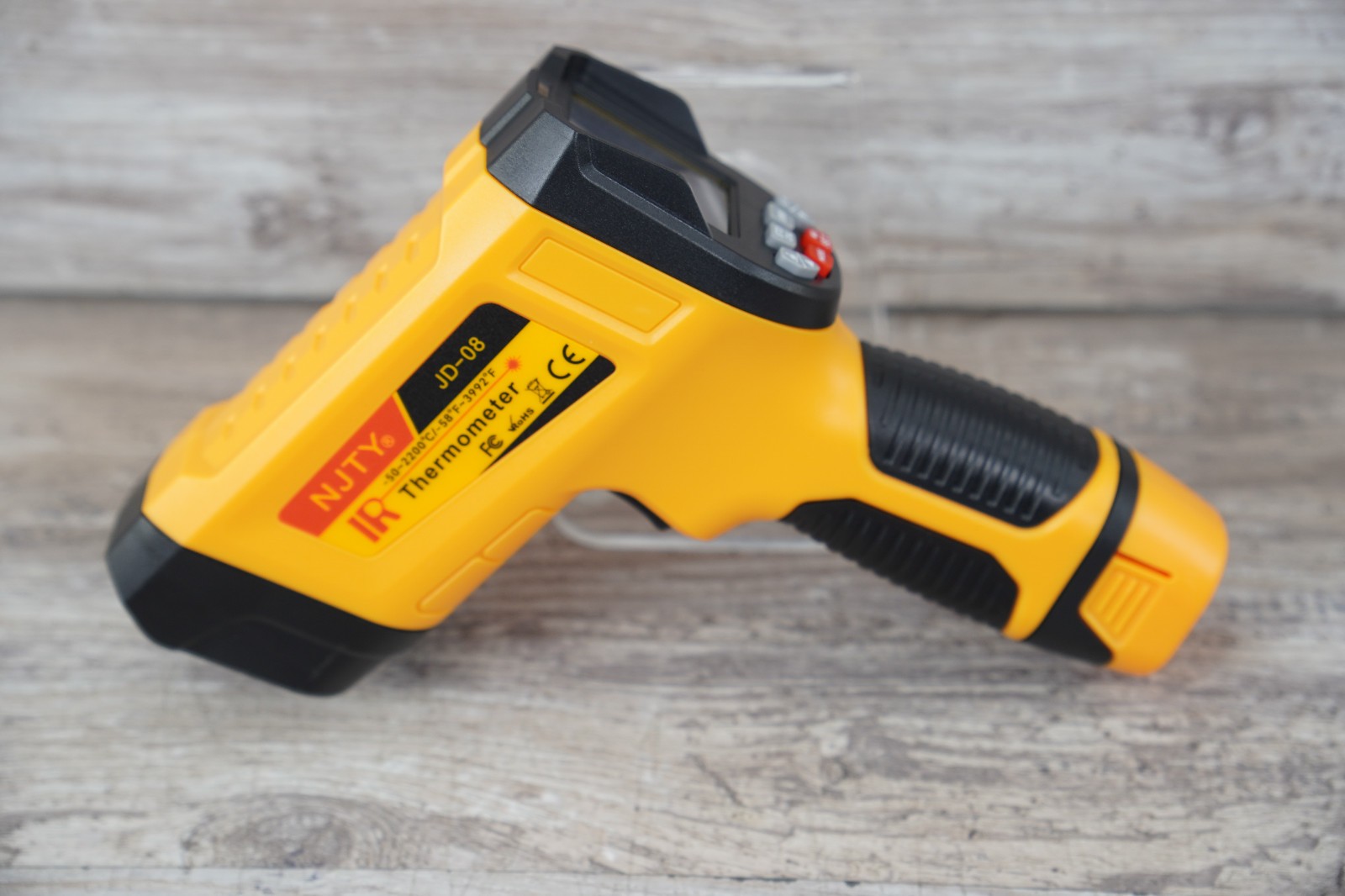 Infrared Thermometer Gun, -58℉ to 3992℉, High Temp Laser Thermometer with Adjust