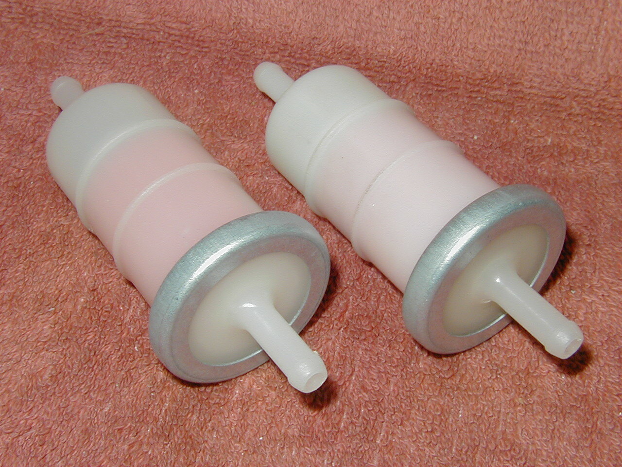 Fuel Filter for many Kawasaki Ninja  with  5/16"  inlet outlet fittings