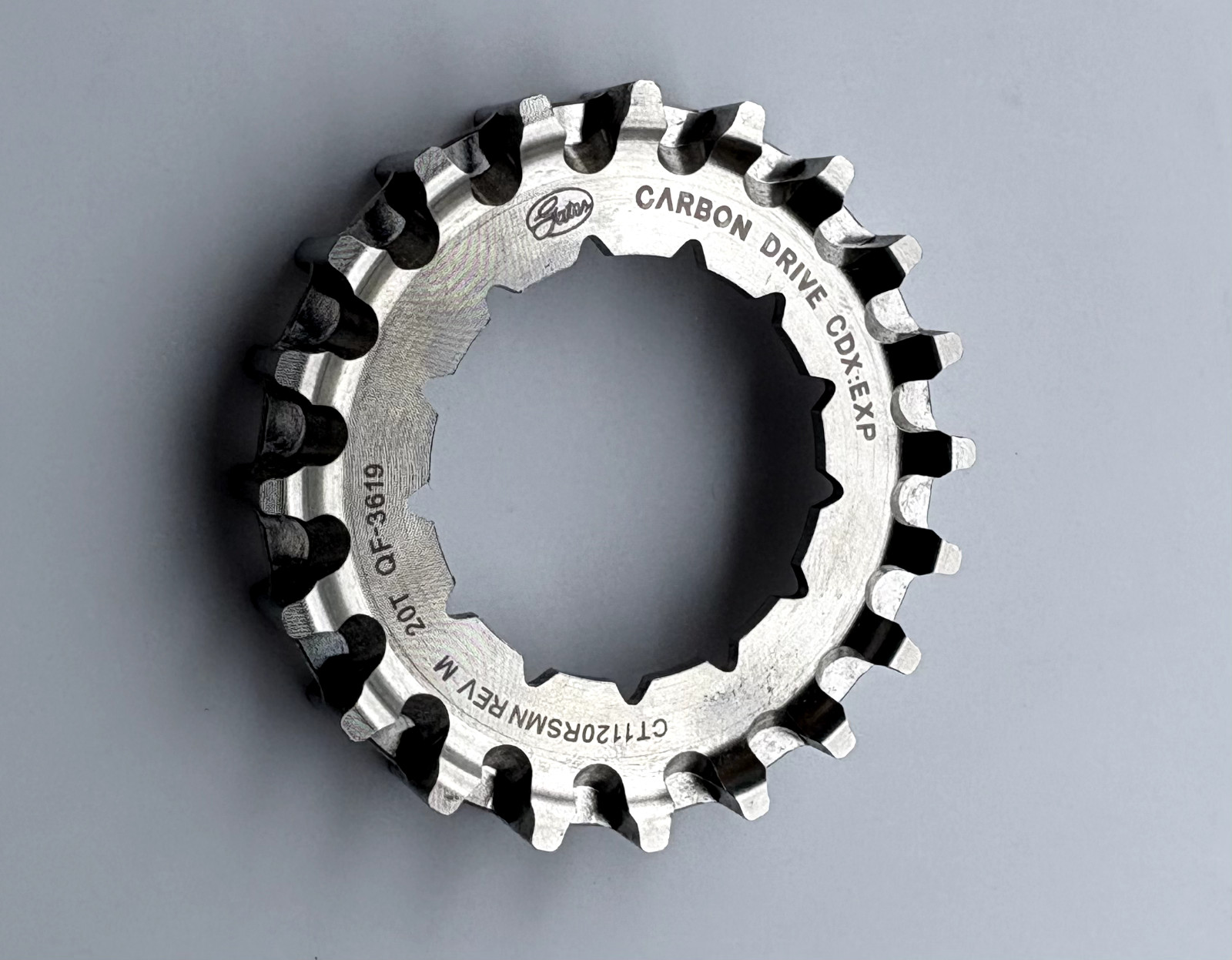 Gates Carbon Drive CDX:EXP Centerlock Rear Sprocket - 19/20/22t- Rohloff Splined