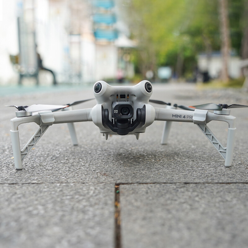 For DJI MINI 4 PRO Drone ABS Heighten Tripod Landing Gear Protector Accessories