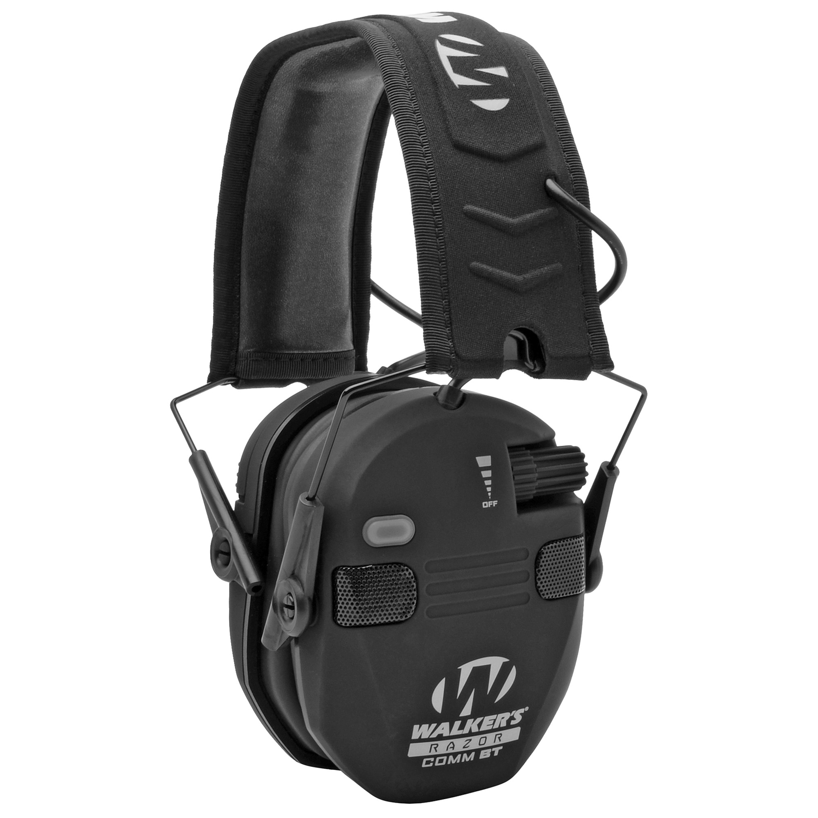 Walker's Razor Bluetooth Electronic Earmuff Black Comfortable Hearing Protection