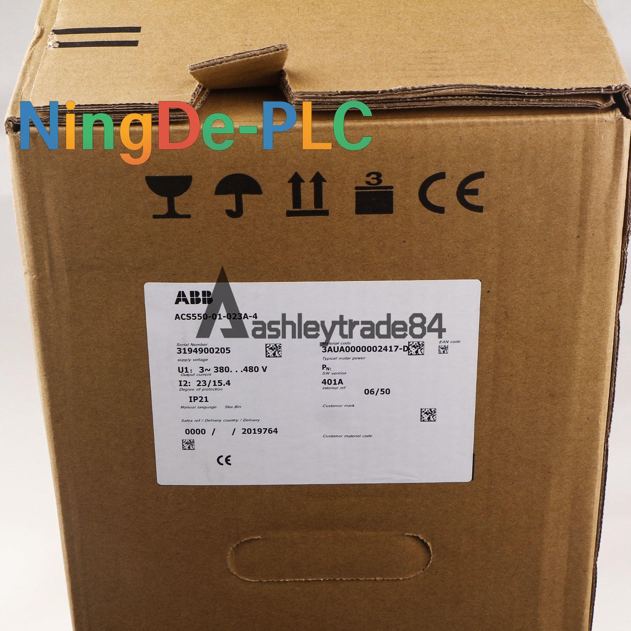 ONE New ABB Inverter ACS550-01-023A-4 11KW