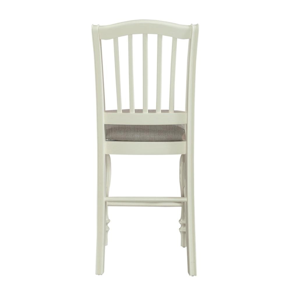 Cumberland Creek Slat Back Counter Chair (RTA) in Nutmeg
