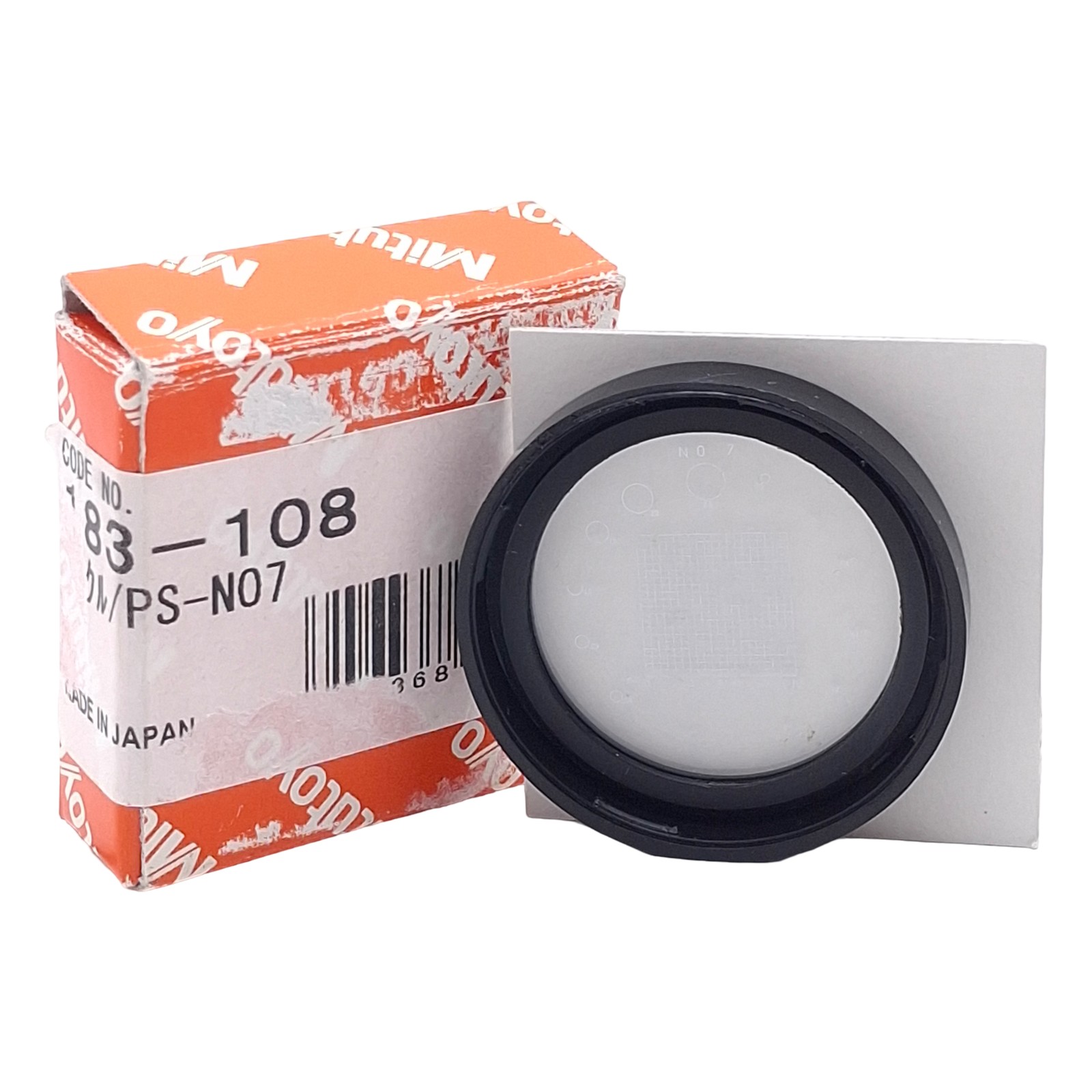 Mitutoyo 183-108 Optional Reticle for Pocket Comparators 10mm Square Grid, ø30mm