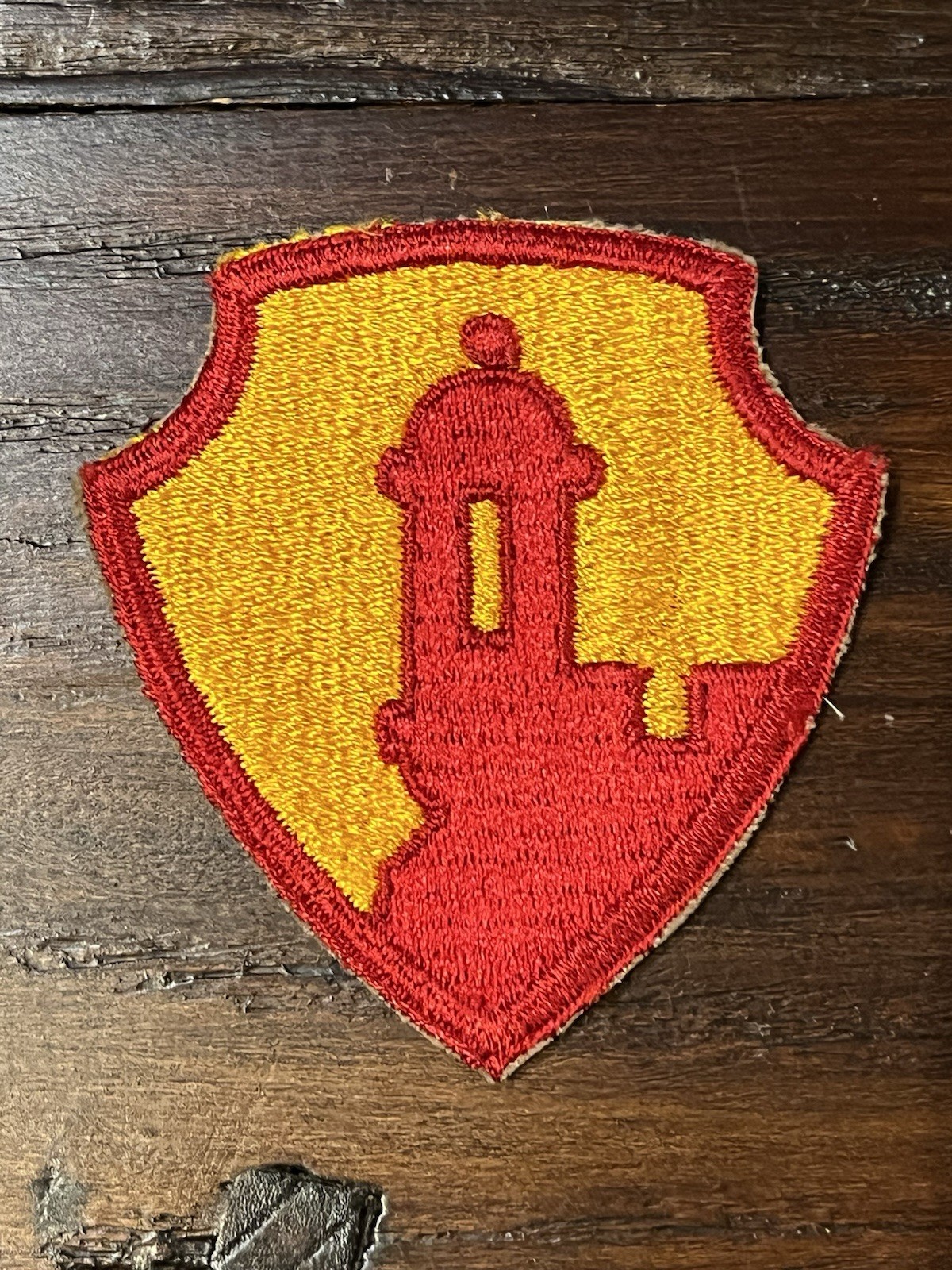 ORIGINAL PERIOD WWII WW2 US ARMY ANTILLES DEPARTMENT COMMAND  PATCH FE CE
