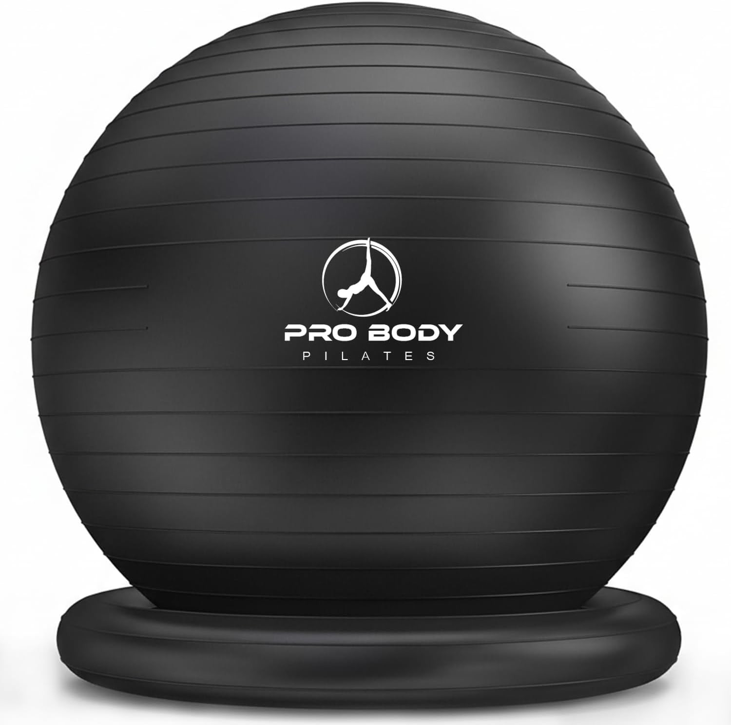 Yoga Ball Chair, Exercise Ball Chair with Base or Stand for Home Office Desk Sit