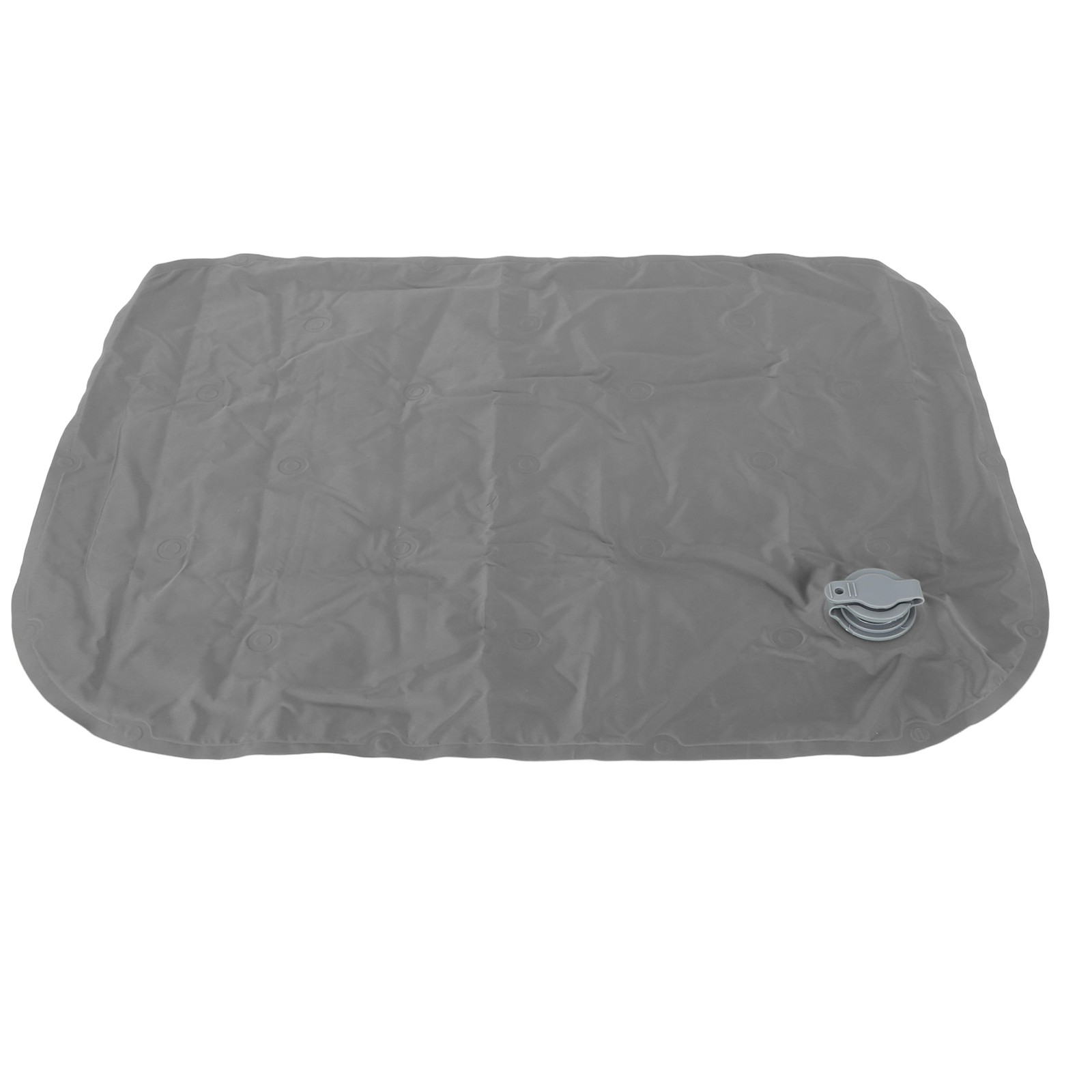 (Grey)Outdoor Inflatable Cushion Foldable Inflatable Sitting Pad Portable So BL