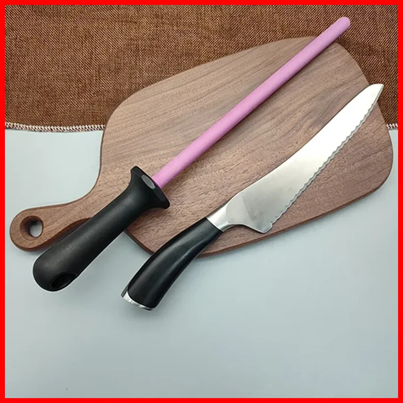 New 8/10/12 Inch Professional Ceramic Knife Sharpener Rod Durable Knife Grinder