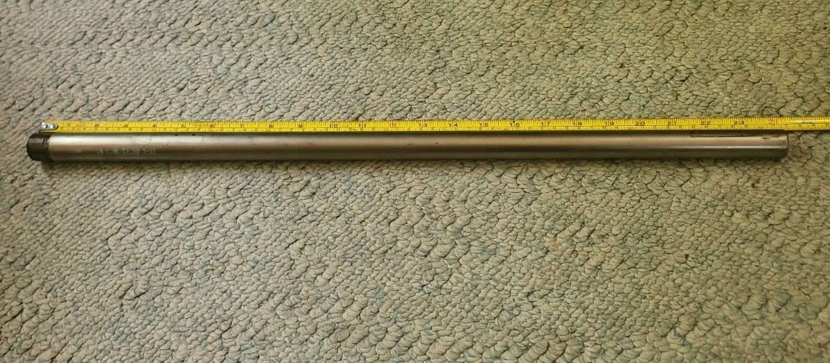 Traditions In-line Inline 50 Cal Muzzleloader Barrel 1-32 Twist Stainless Silver