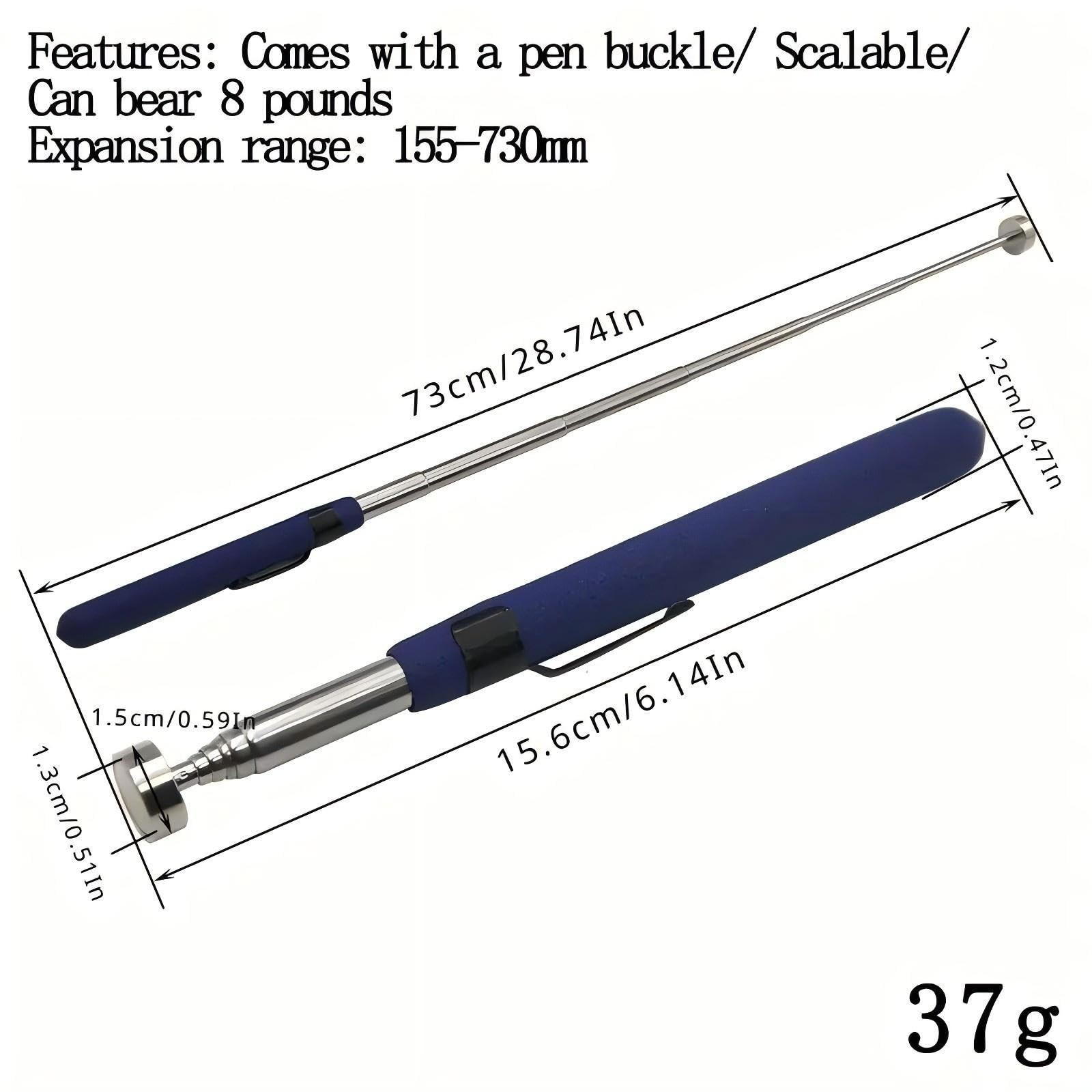 Adullpony Telescoping Magnetic Pickup Tool - Extendable Stick 2Pcs Includes...