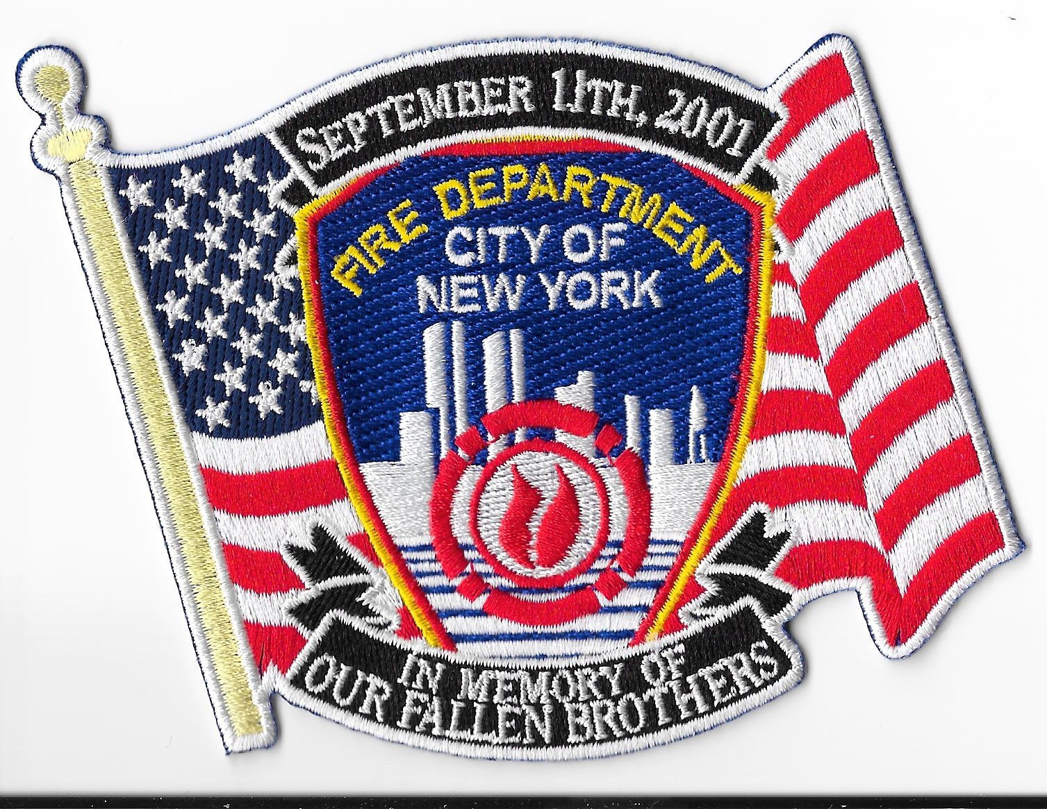 New York Fire Department (FDNY) 9-11-01 Patch V10