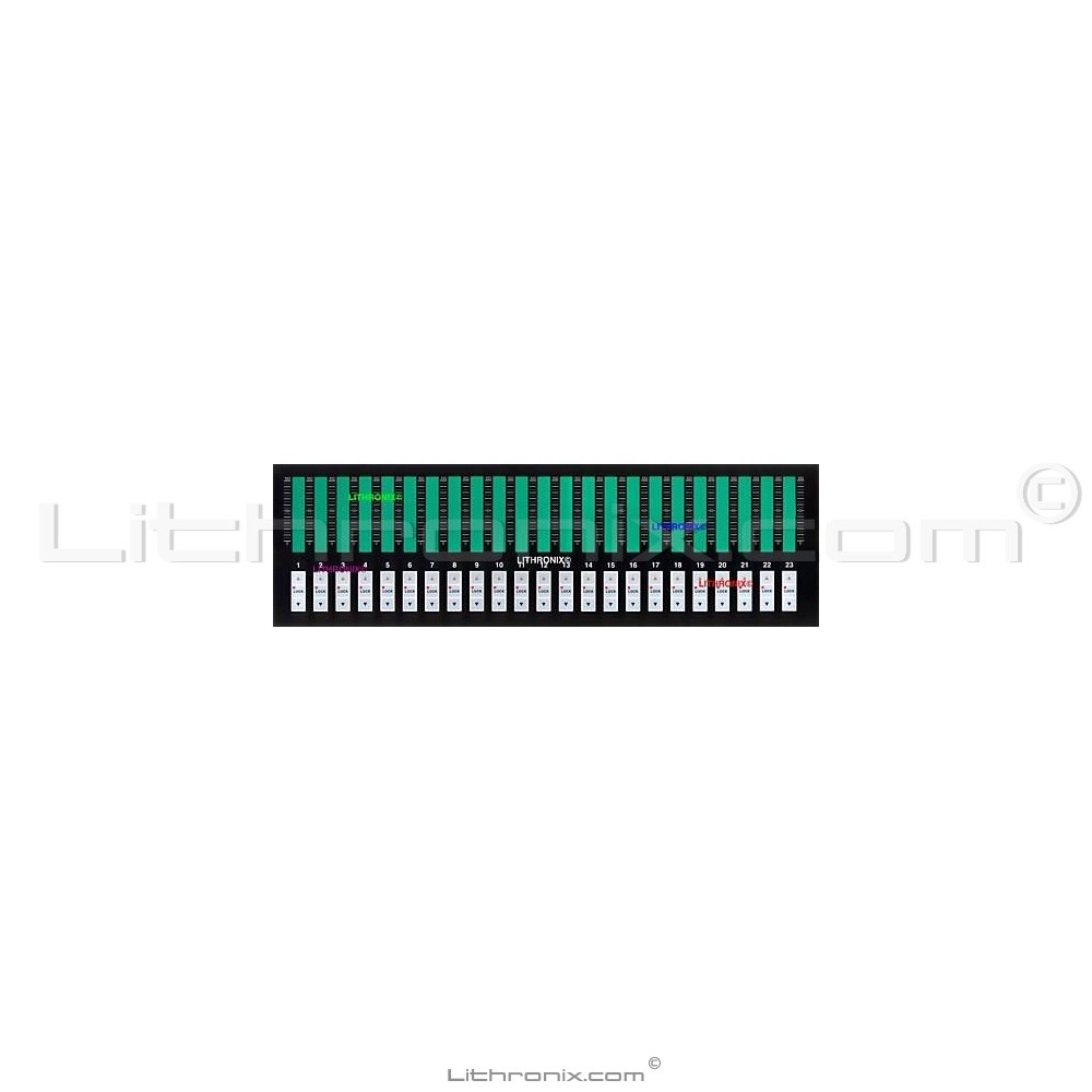 Komori Lithrone 28 PQC C D Console Ink Key Membrane