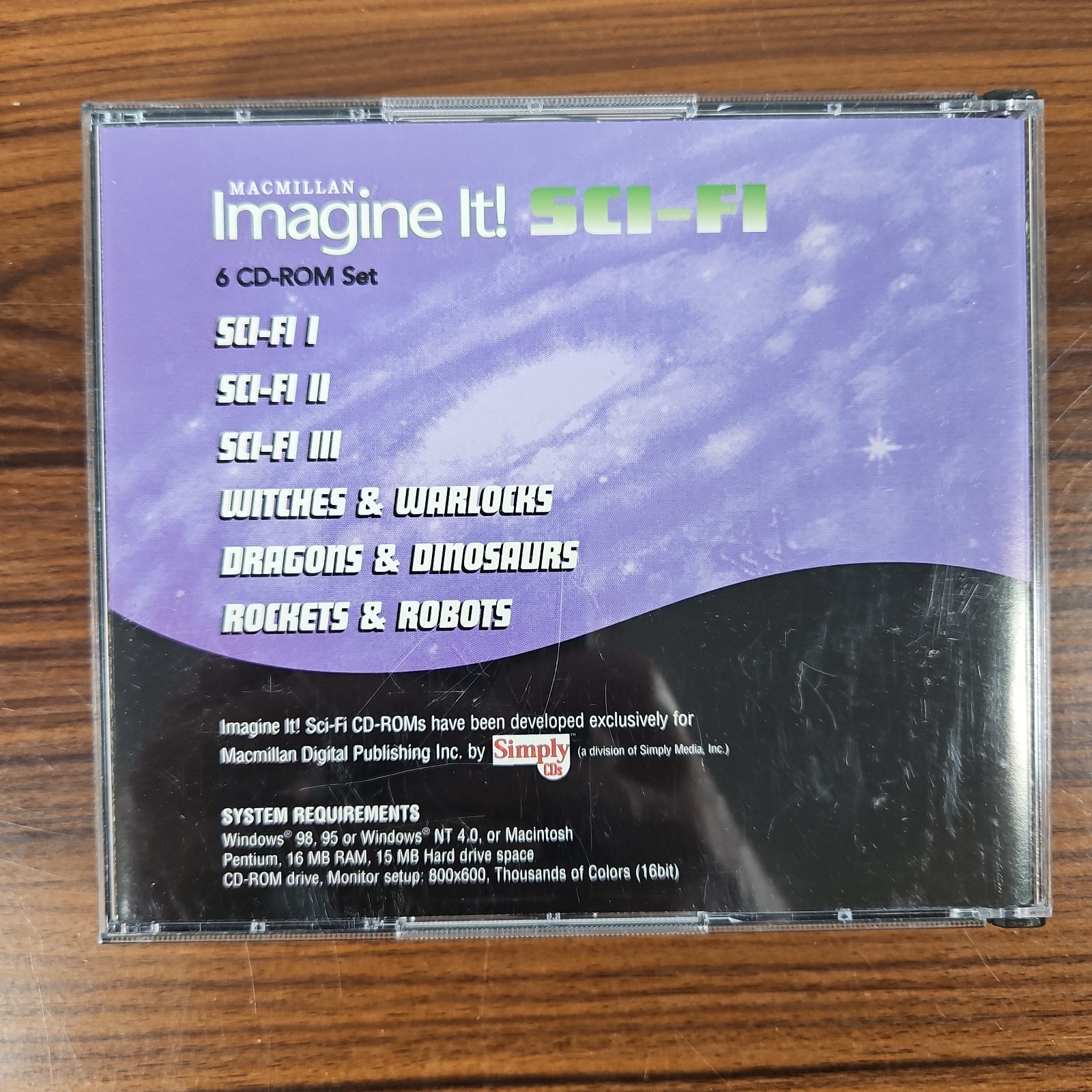 Imagine It! Sci-Fi Science Fiction Graphics PC CD Complete