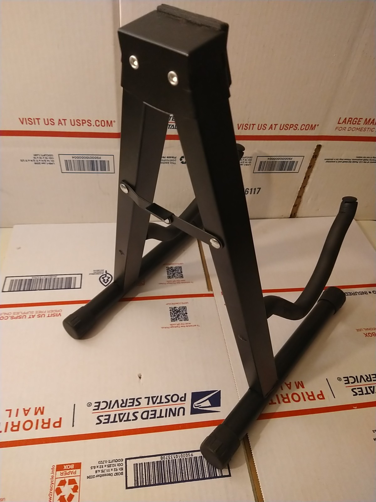 Guitar Stand Universal Foldable Folding A-Frame Instruments Holder Portable