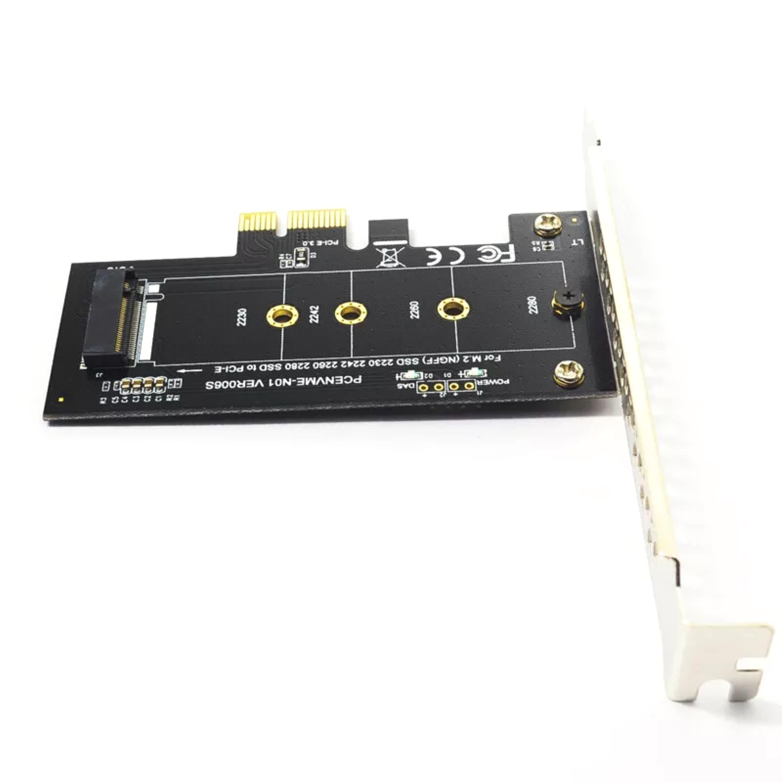 PCI-Express 1X to M.2 NGFF Adapter Card PCIE 3.0 X1 to NVME SSD M2 for Lite-On