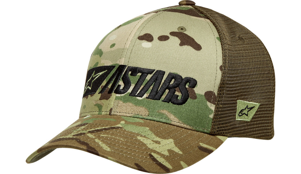 NEW ALPINESTARS Reblaze Multicamo Hat - Military - 1232-81020-690 - MOTORCYCLE
