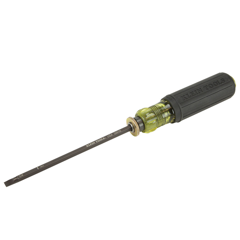 Klein Tools 32708 Adjustable Length Screwdriver with Square #1 and #2 Drivers