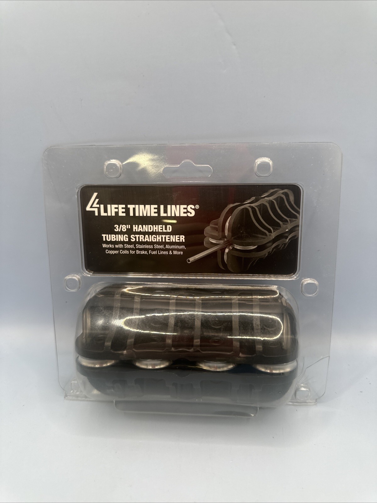 4LIFETIMELINES 3/8 Inch Tube Straightening Tool for Brake and Fuel Line