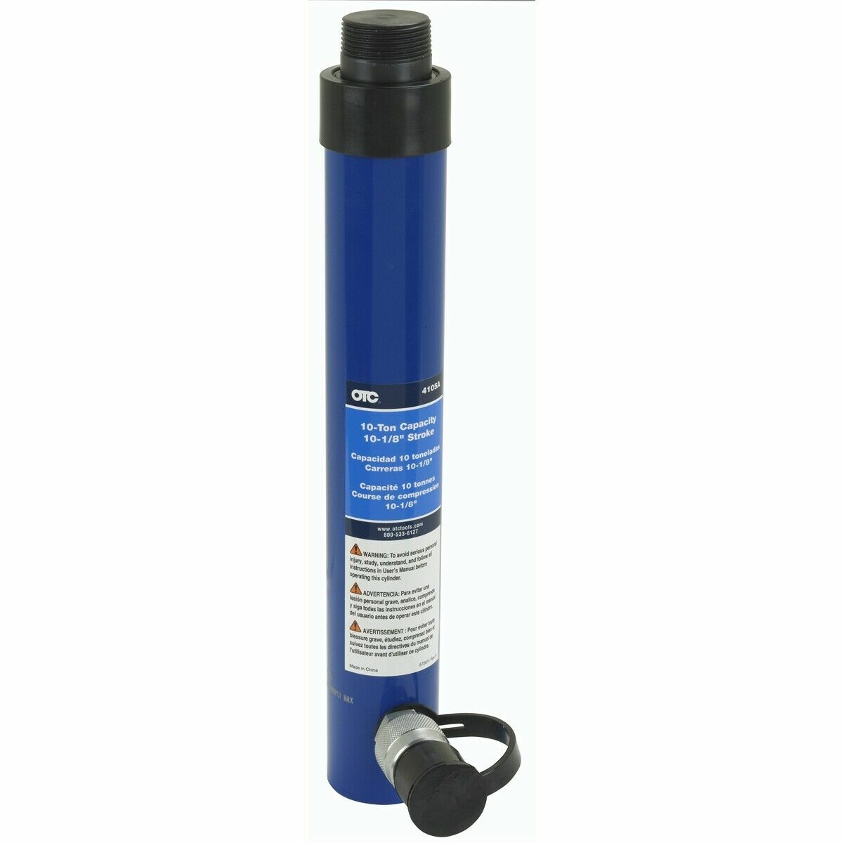 OTC TOOLS 4105A 10 Ton Hydraulic Single Acting Cylinder New