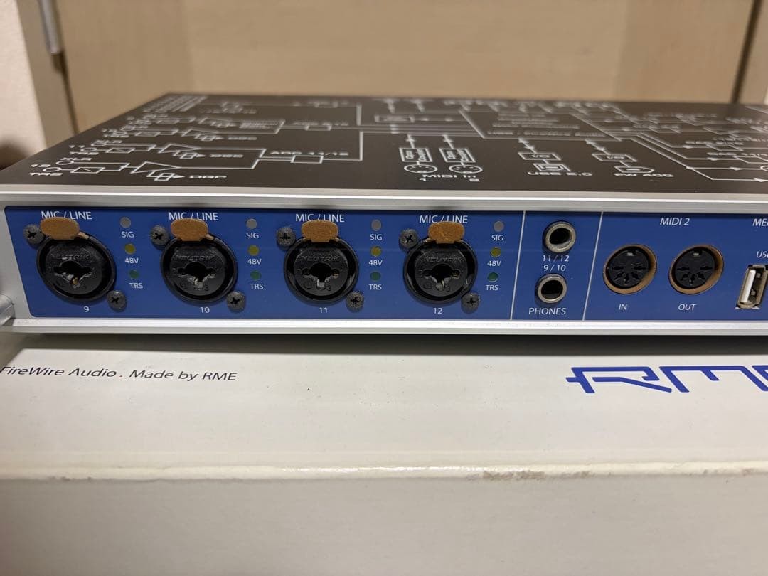 RME Fireface UFX USB FireWire Audio Interface Tested w/ Original Box