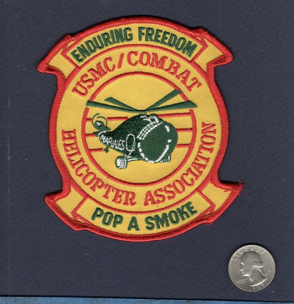 USMC Combat Helicopter Association Aviation Squadron Patch