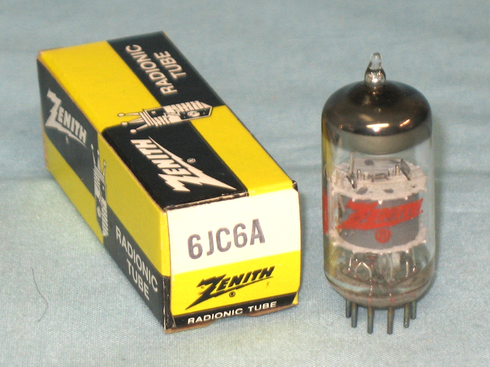 VACUUM TUBE ~ 6JC6A ~ ZENITH ~ NOS ~ 6JC6A