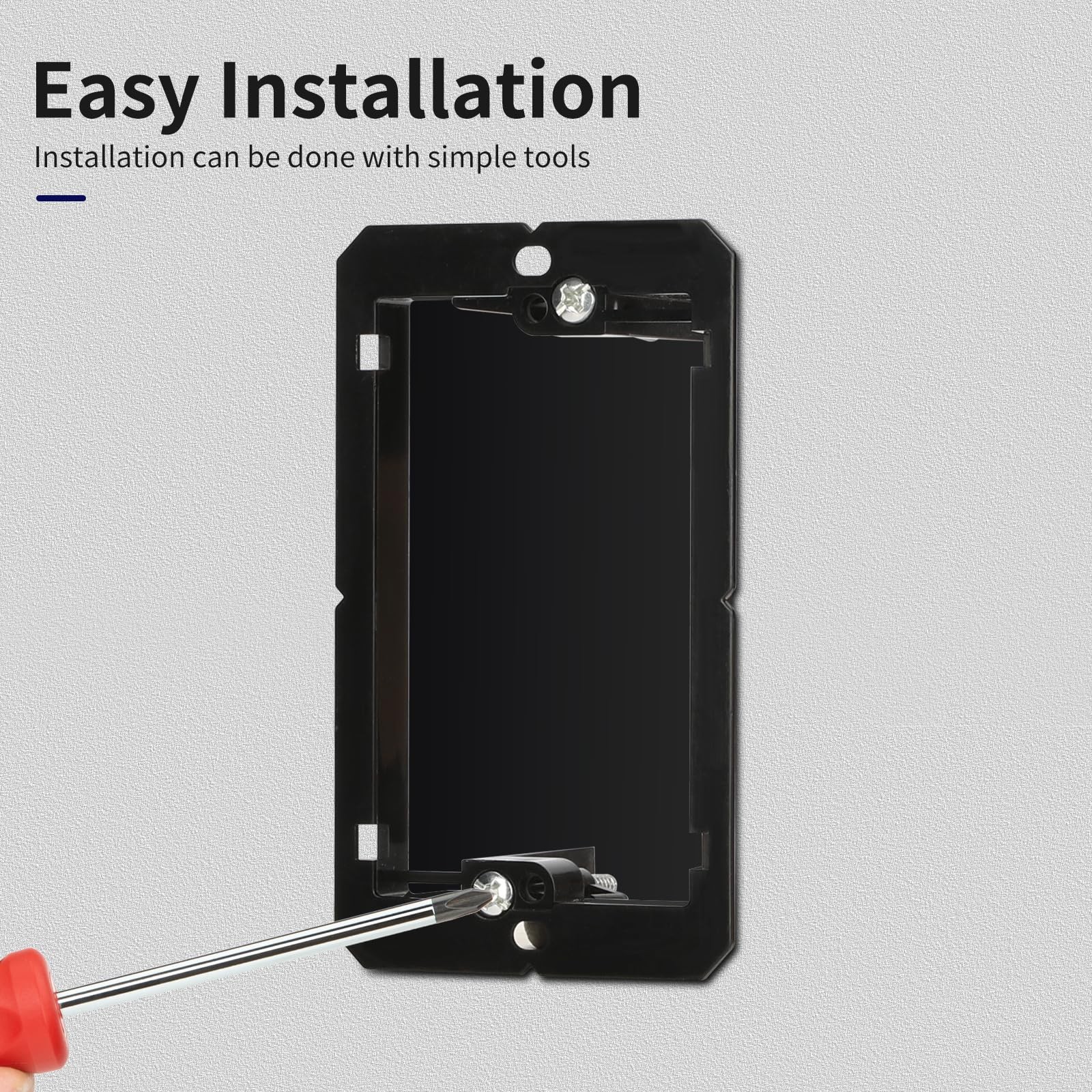 Low Voltage Mounting Bracket for Single Gang Wall Plate,Cable Management for ...