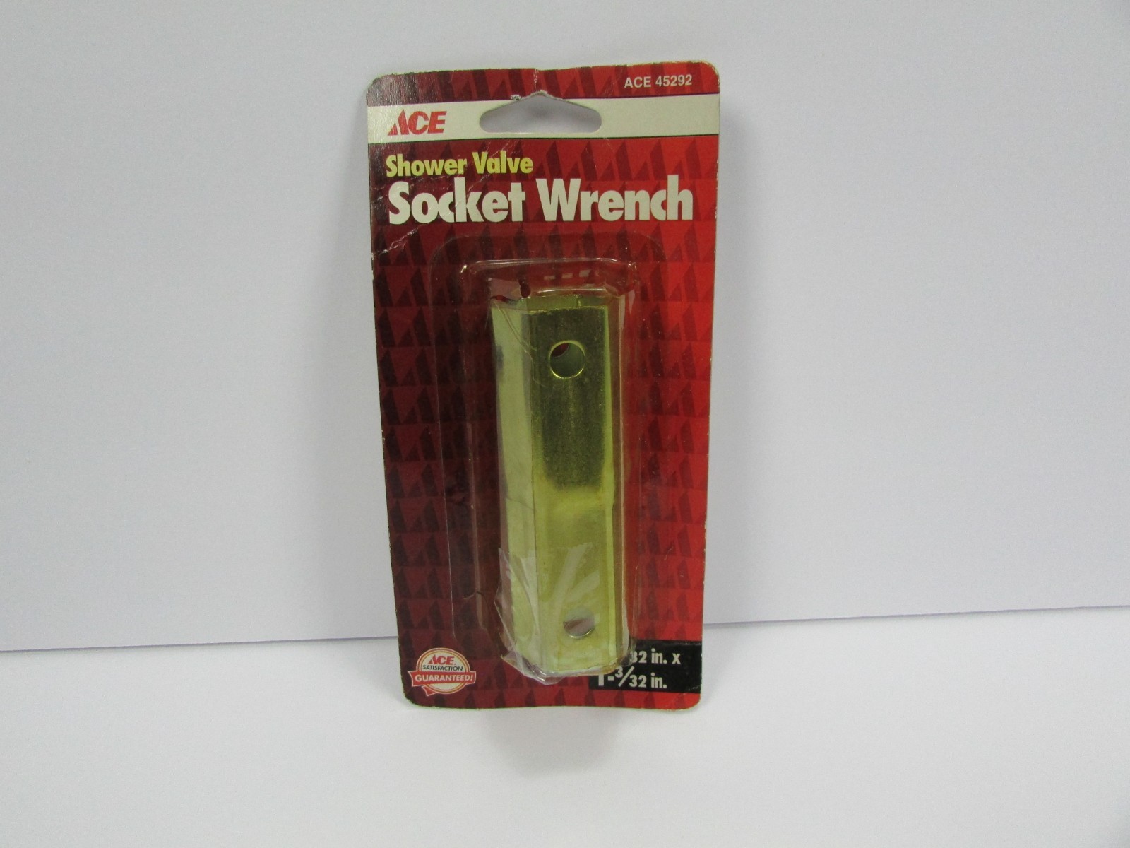 Vintage Ace Hardware Shower Valve Socket Wrench 1-1/32" x 1-3/32" Hex 45292 NOS