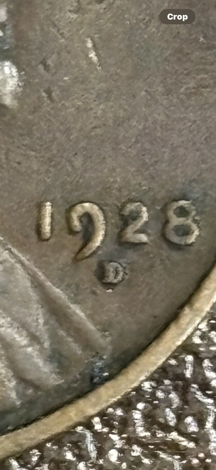 1928 D Repunched Mint Mark, Doubled Lincoln Wheat Cent