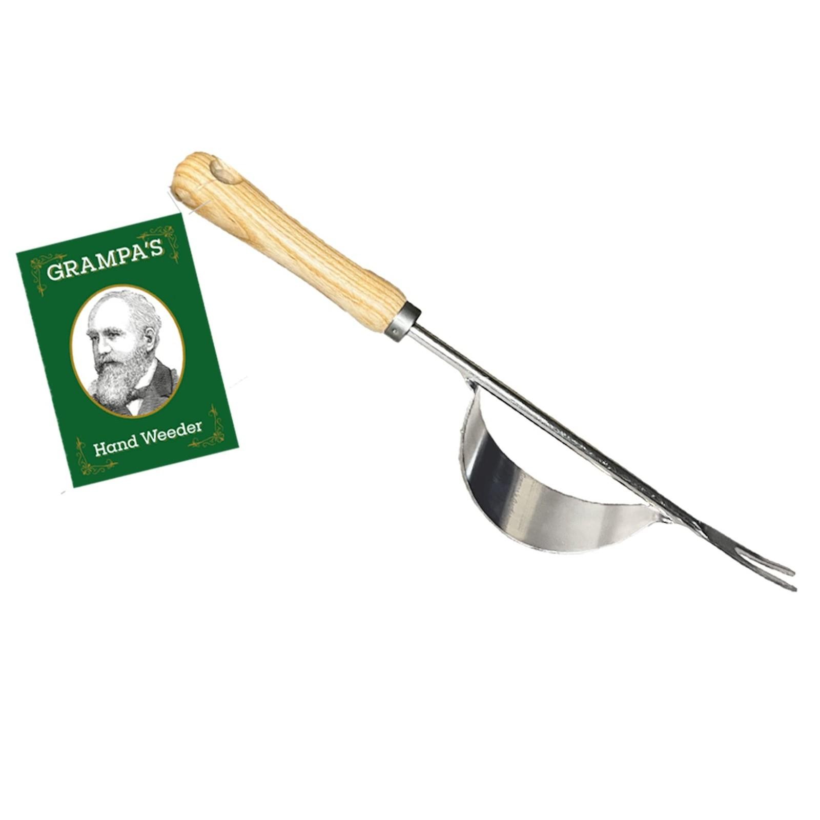 Grampa's Hand Weeder Tool - the Perfect Lightweight Easy to Use Weed Puller...