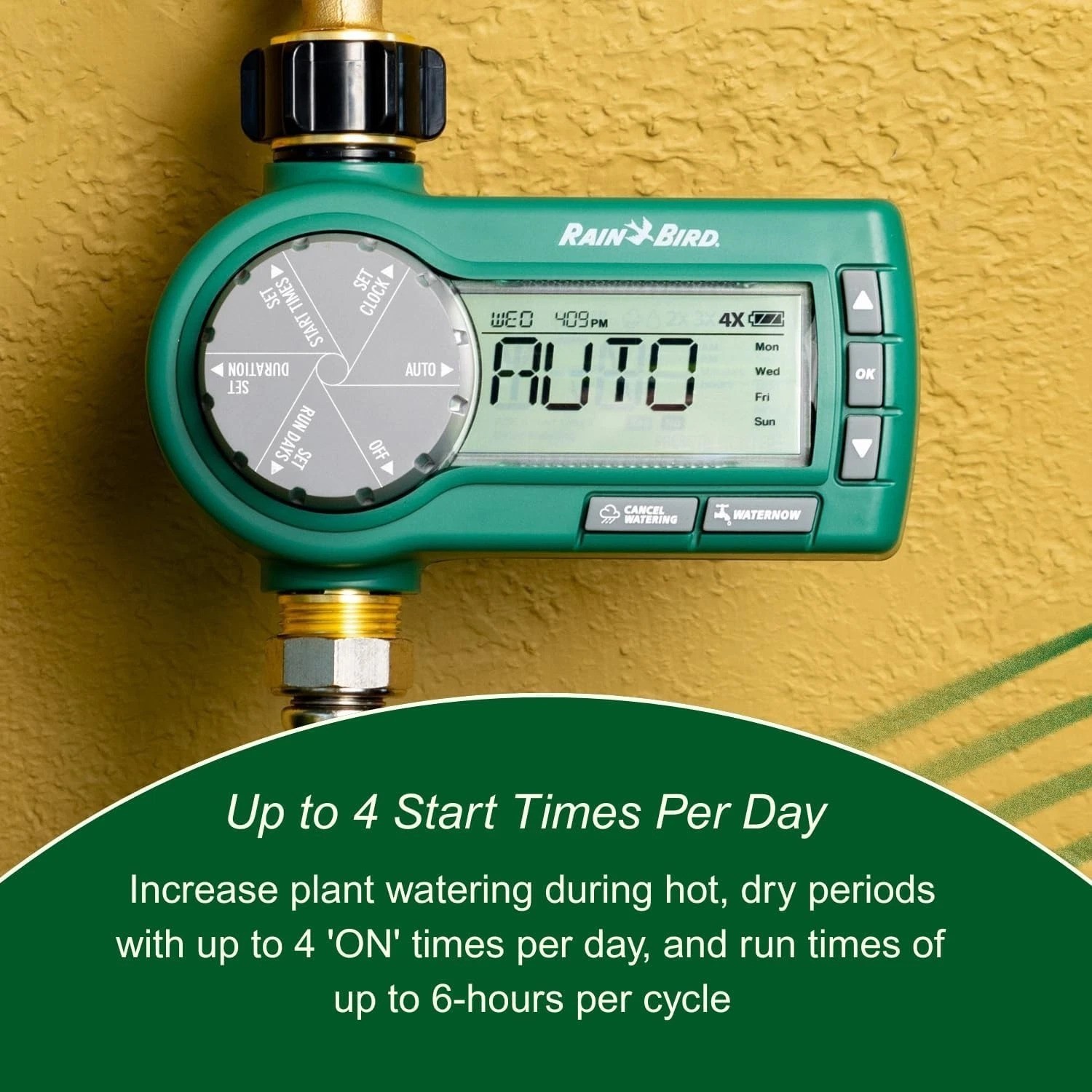 1ZEHTMRP Professional Grade Electronic Digital Hose End Timer/Controller, On...